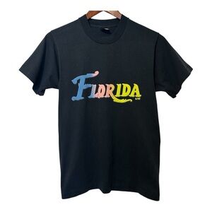 Vintage Screen Stars Best Single Stitch Florida Gradient Graphic T Shirt Size M